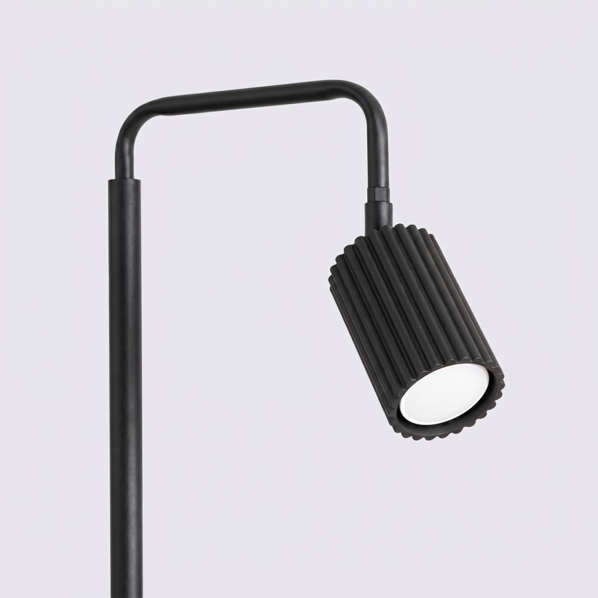 Gulvlampe KARBON 1xGU10/10W/230V sort