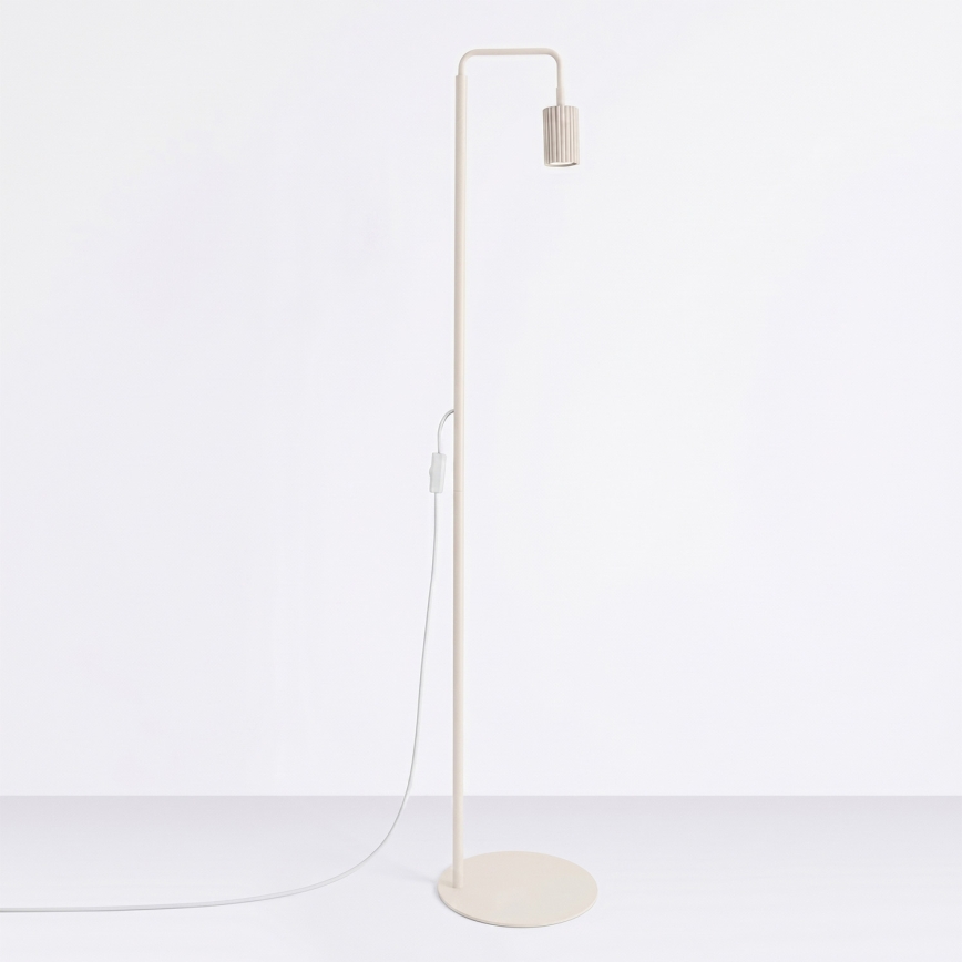 Gulvlampe KARBON 1xGU10/10W/230V cremefarvet