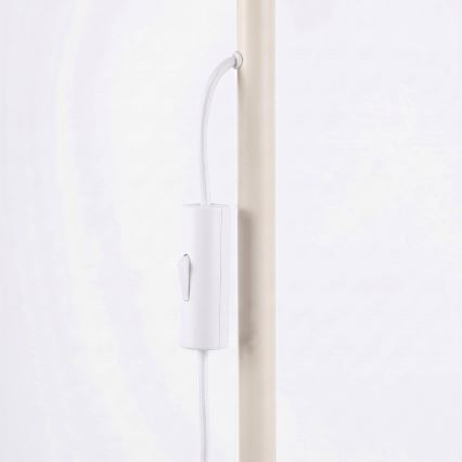 Gulvlampe KARBON 3xGU10/10W/230V cremefarvet