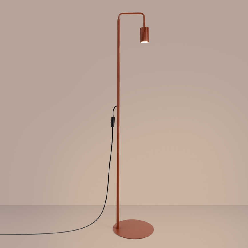 Gulvlampe KARBON 1xGU10/10W/230V orange
