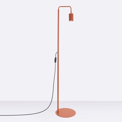 Gulvlampe KARBON 1xGU10/10W/230V orange