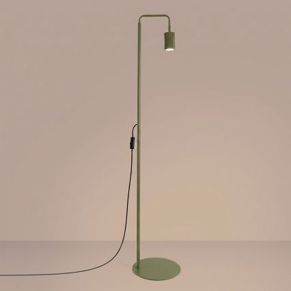 Gulvlampe KARBON 1xGU10/10W/230V grøn
