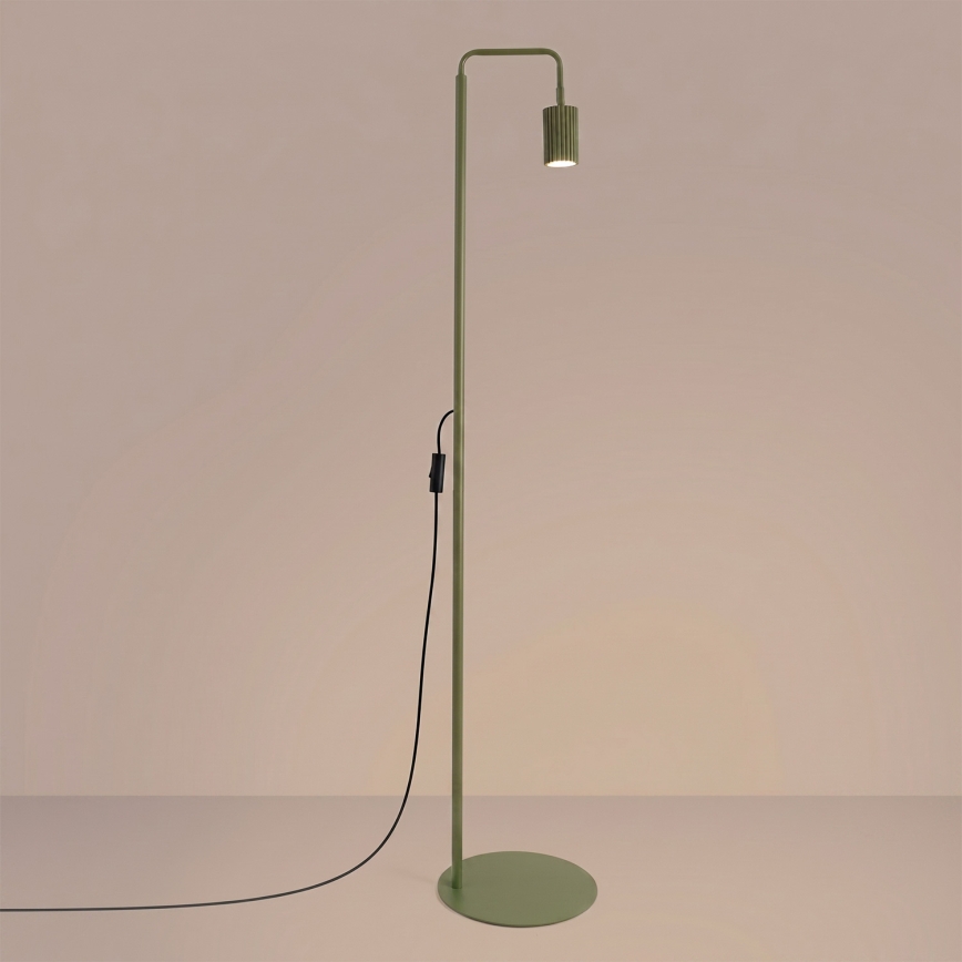 Gulvlampe KARBON 1xGU10/10W/230V grøn