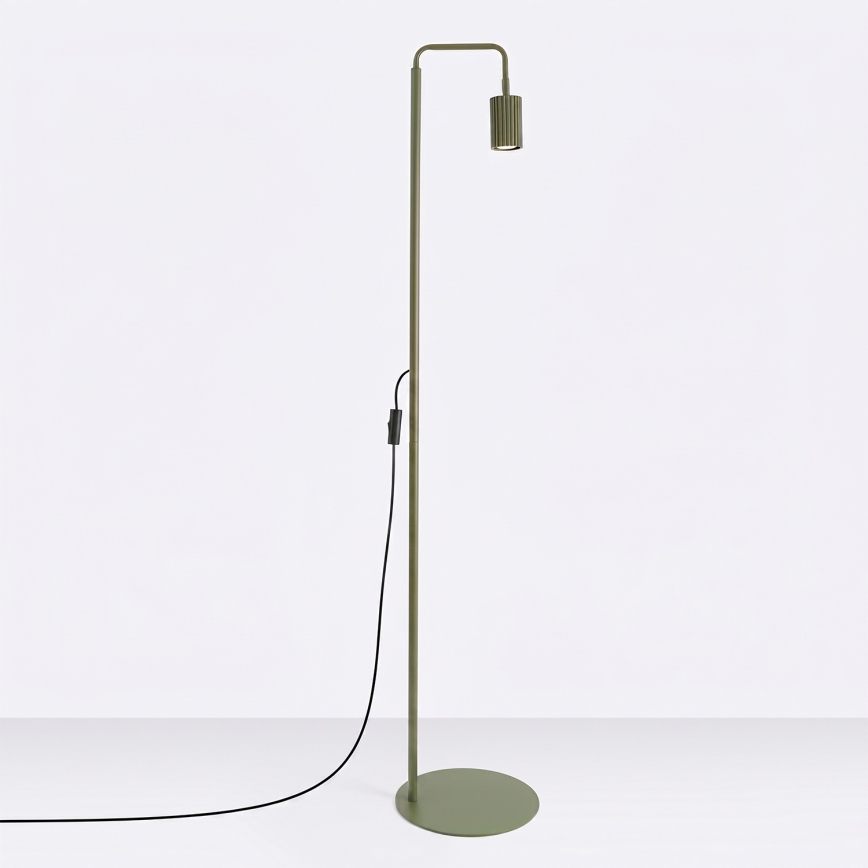 Gulvlampe KARBON 1xGU10/10W/230V grøn