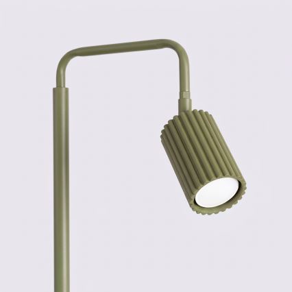 Gulvlampe KARBON 1xGU10/10W/230V grøn