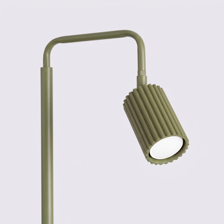 Gulvlampe KARBON 1xGU10/10W/230V grøn