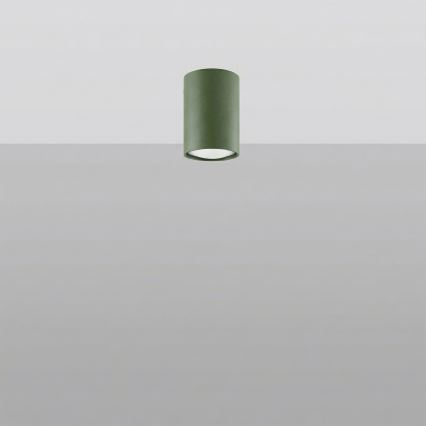 Spotlampe LAGOS 1xGU10/10W/230V 10 cm grøn