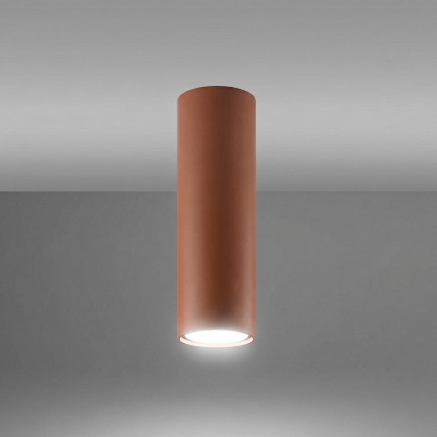 Spotlampe LAGOS 1xGU10/10W/230V 20 cm brun