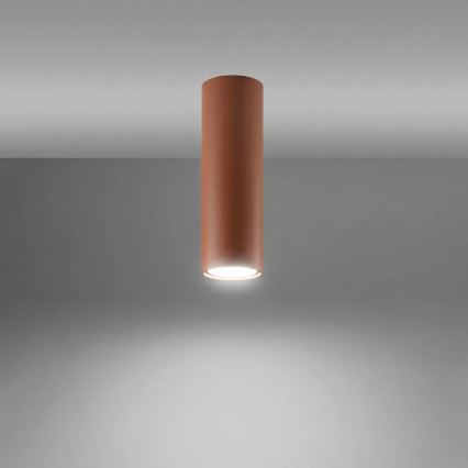 Spotlampe LAGOS 1xGU10/10W/230V 20 cm brun