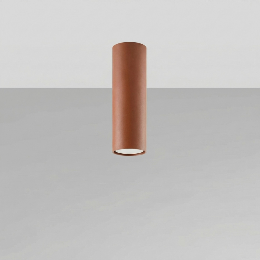 Spotlampe LAGOS 1xGU10/10W/230V 20 cm brun
