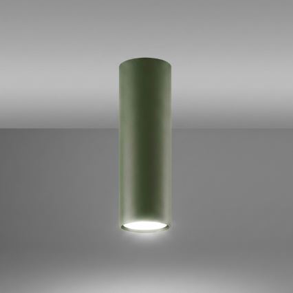 Spotlampe LAGOS 1xGU10/10W/230V 20 cm grøn