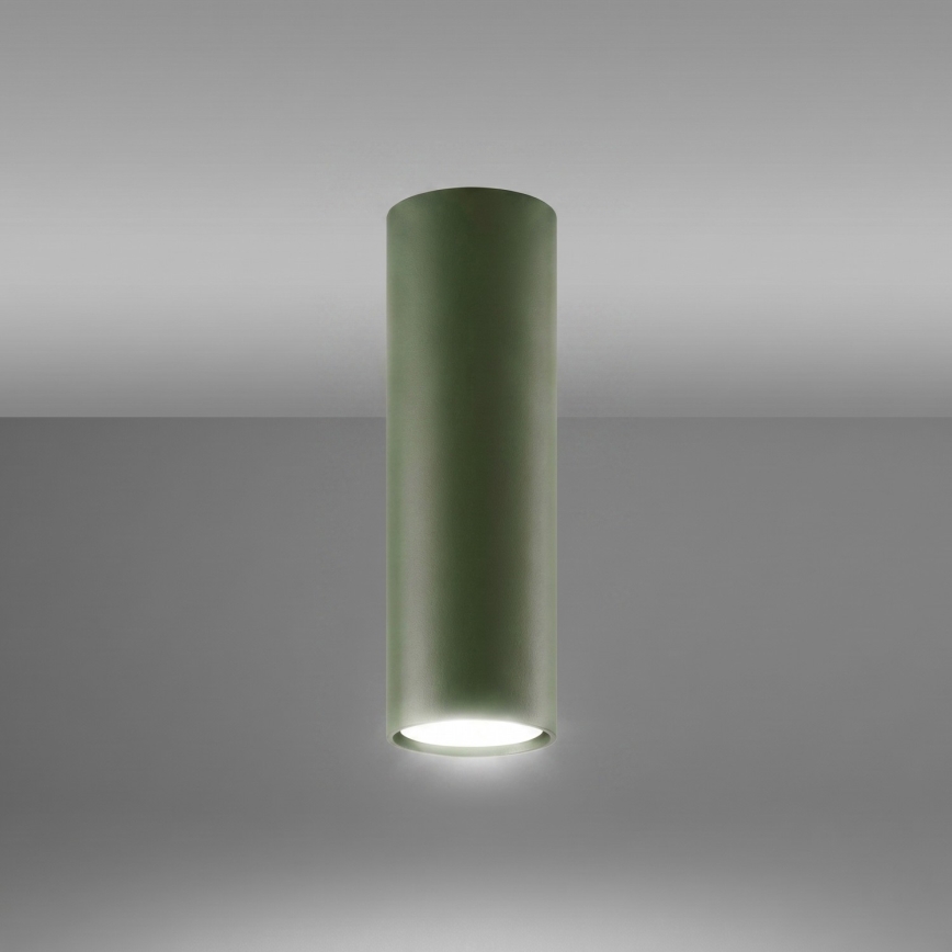 Spotlampe LAGOS 1xGU10/10W/230V 20 cm grøn