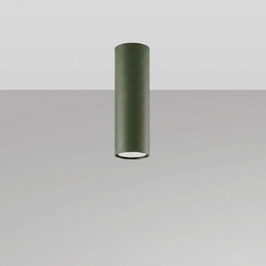 Spotlampe LAGOS 1xGU10/10W/230V 20 cm grøn
