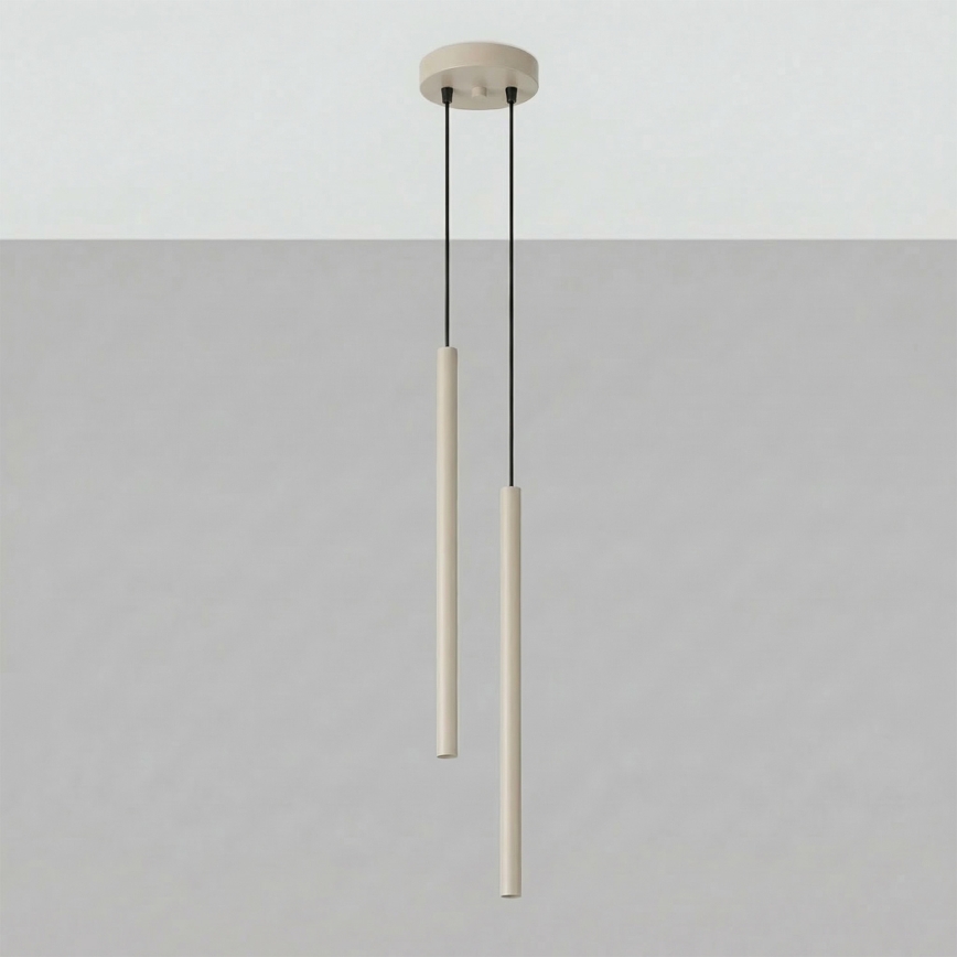 PASTELO pendel med kabel 2xG9/8W/230V taupe