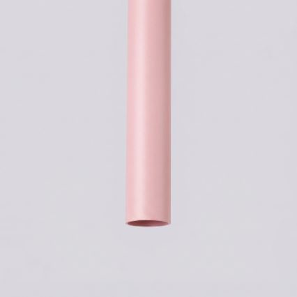 Pendel på kabel PASTELO 1xG9/8W/230V rosa