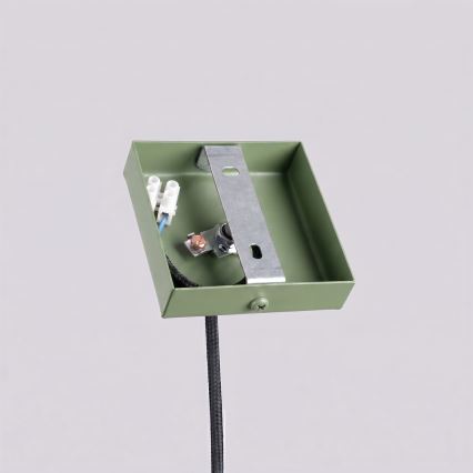 Pendel på ledning PASTELO 1xG9/8W/230V grøn