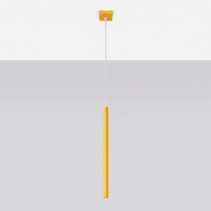 Pendel med ledning PASTELO 1xG9/8W/230V gul