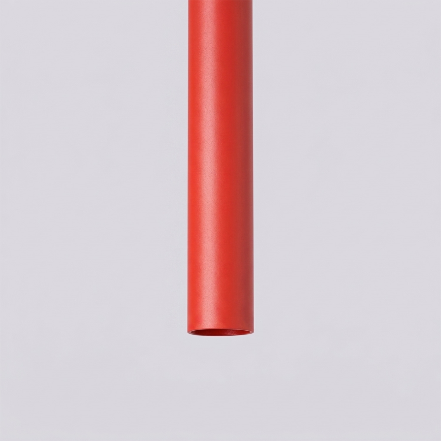 Pendel på ledning PASTELO 1xG9/8W/230V rød