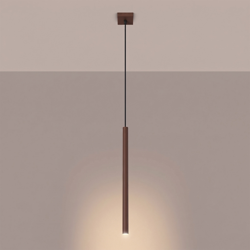 Pendel med kabel PASTELO 1xG9/8W/230V brun
