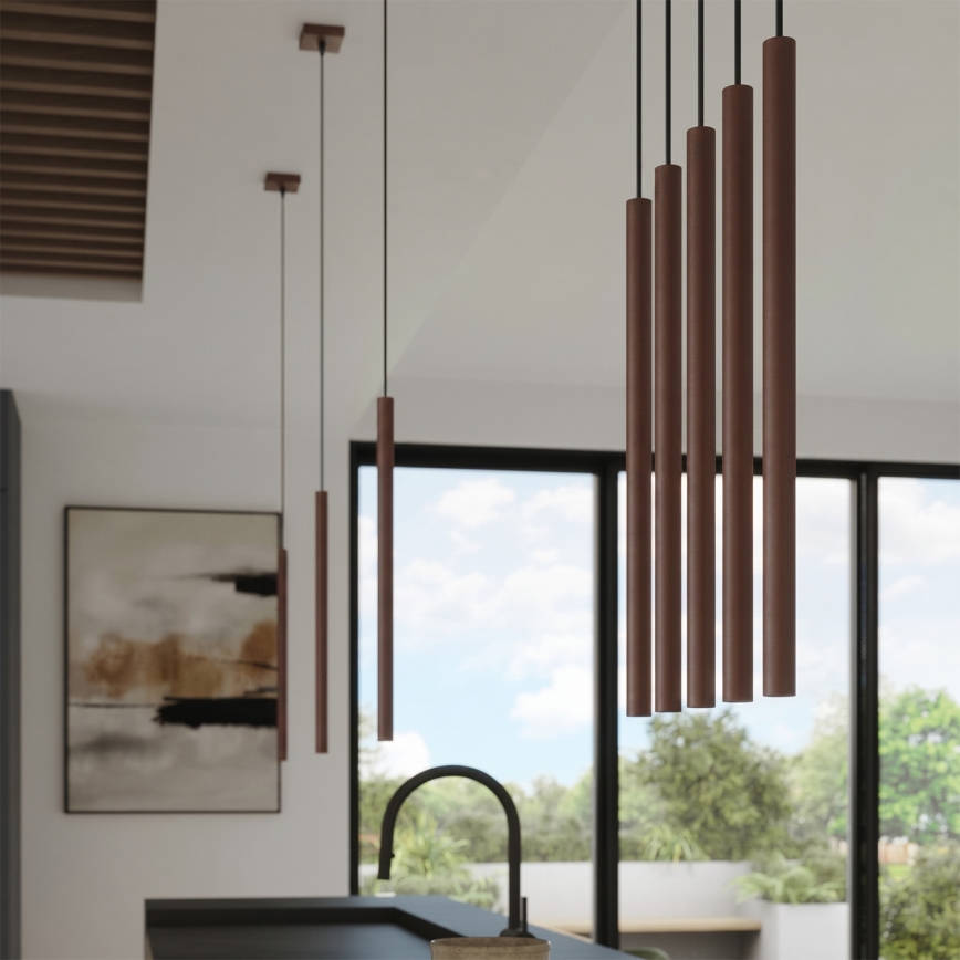 Pendel med kabel PASTELO 1xG9/8W/230V brun
