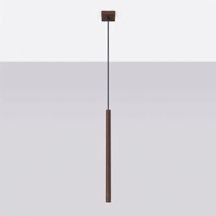 Pendel med kabel PASTELO 1xG9/8W/230V brun