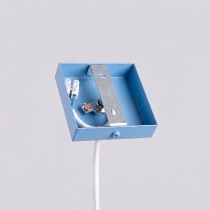 PASTELO pendel på ledning 1xG9/8W/230V, blå