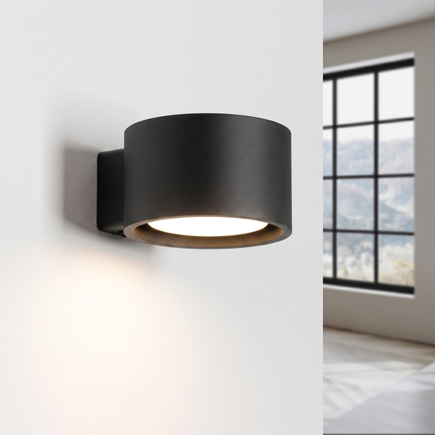 Væglampe MODO 1xGX53/10W/230V sort