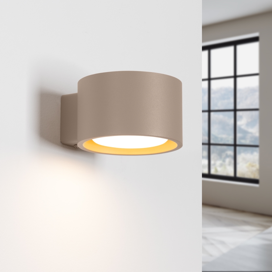 Væglampe MODO 1xGX53/10W/230V taupe