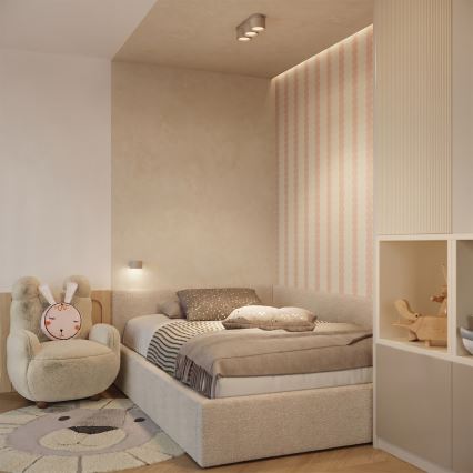Væglampe MODO 1xGX53/10W/230V taupe