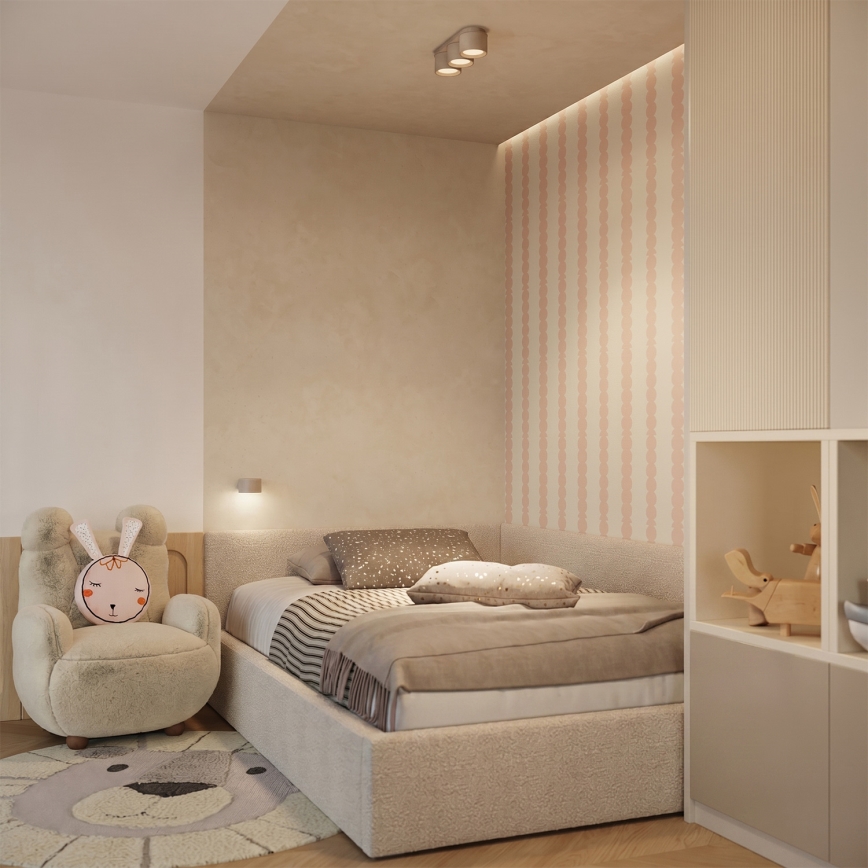 Væglampe MODO 1xGX53/10W/230V taupe
