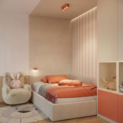 Væglampe MODO 1xGX53/10W/230V orange