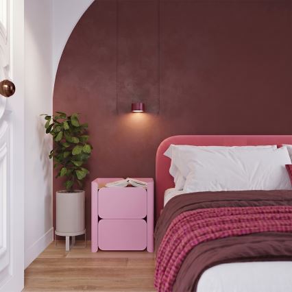 Væglampe MODO 1xGX53/10W/230V rød