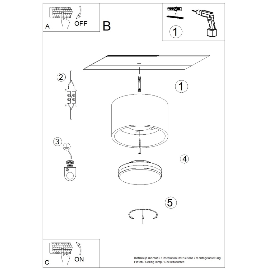 Spotlampe MODO 1xGX53/10W/230V grøn