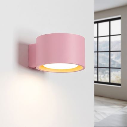 Væglampe MODO 1xGX53/10W/230V rosa