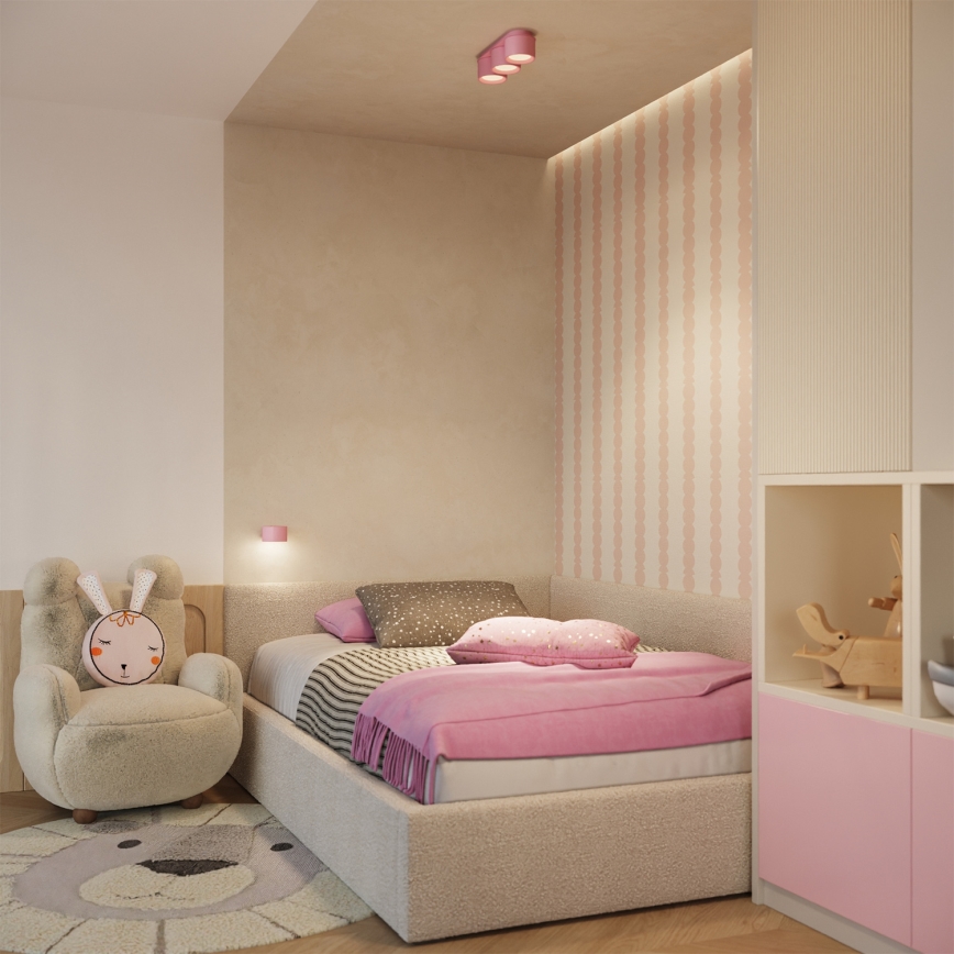 Væglampe MODO 1xGX53/10W/230V rosa
