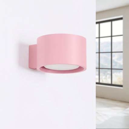 Væglampe MODO 1xGX53/10W/230V rosa