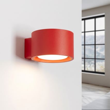 Væglampe MODO 1xGX53/10W/230V rød