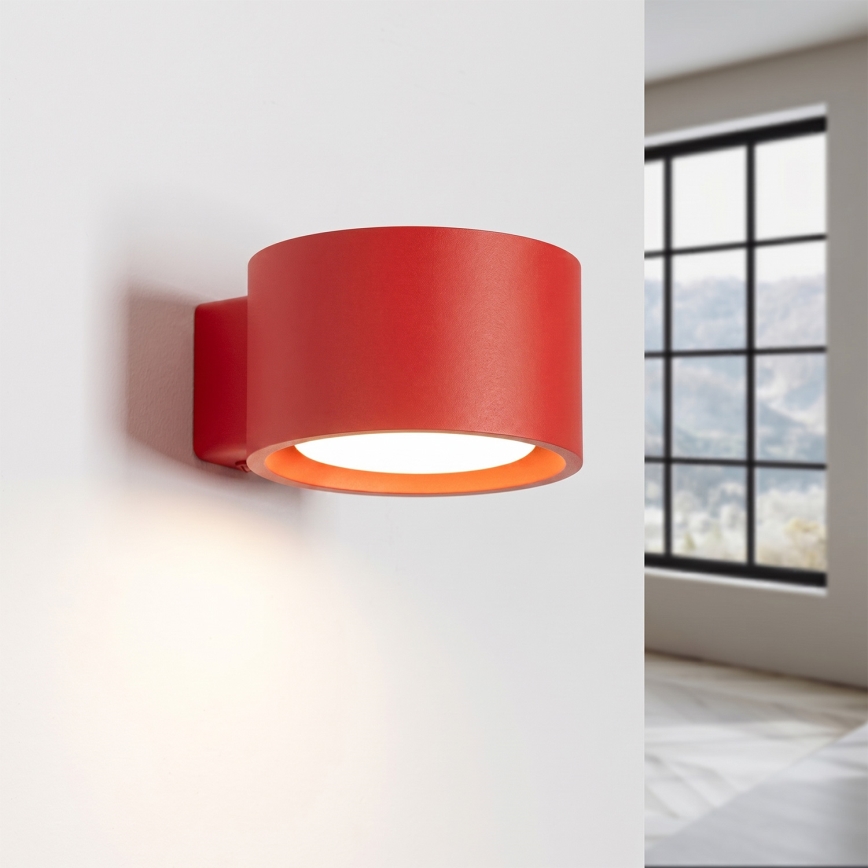 Væglampe MODO 1xGX53/10W/230V rød