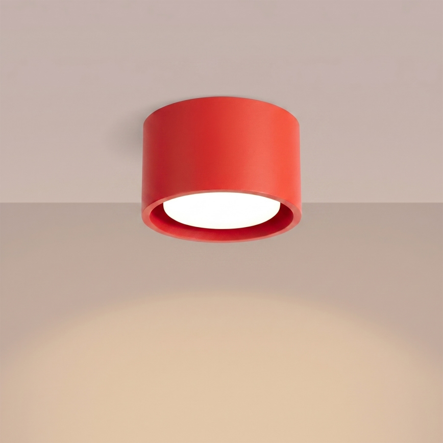Spotlampe MODO 1xGX53/10W/230V rød