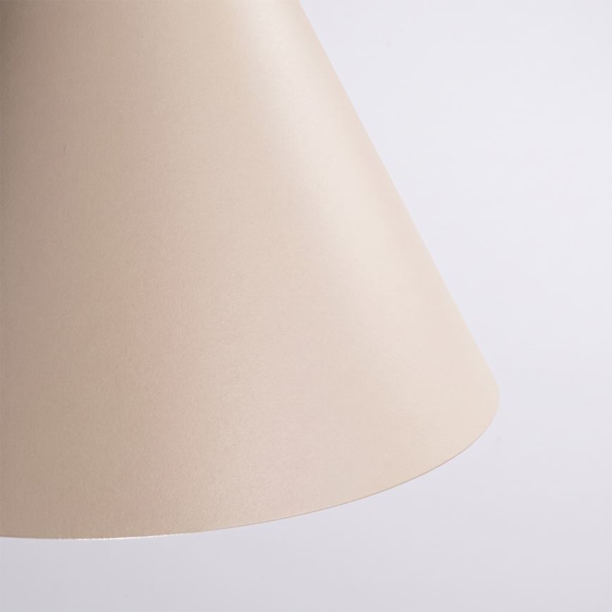 Pendel på ledning NOX 1xE27/15W/230V cremefarvet
