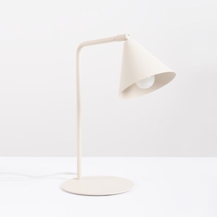 Bordlampe NOX 1xE14/10W/230V cremefarvet