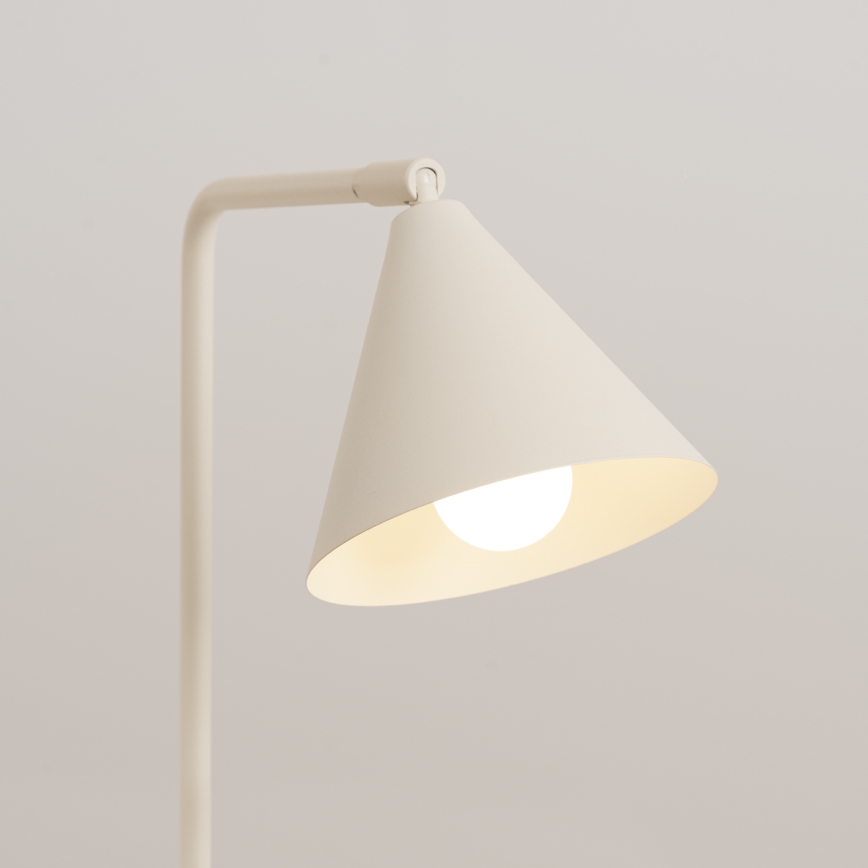Bordlampe NOX 1xE14/10W/230V cremefarvet