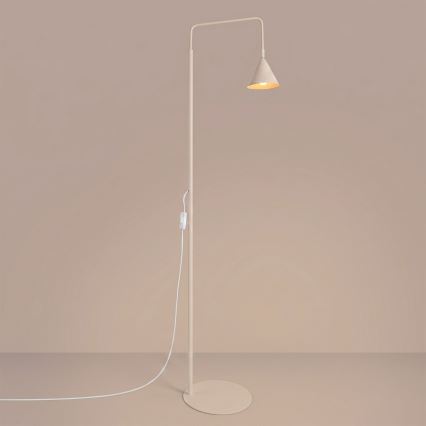 Gulvlampe NOX 1xE14/10W/230V cremefarvet
