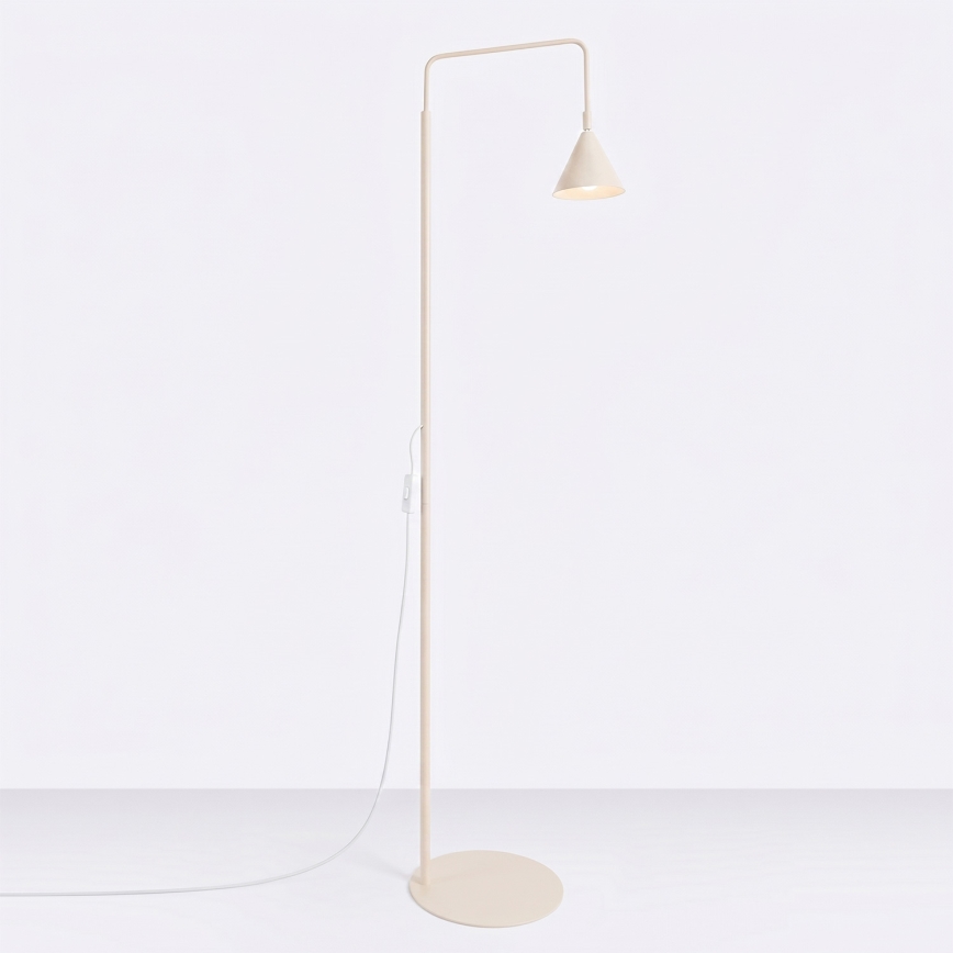Gulvlampe NOX 1xE14/10W/230V cremefarvet