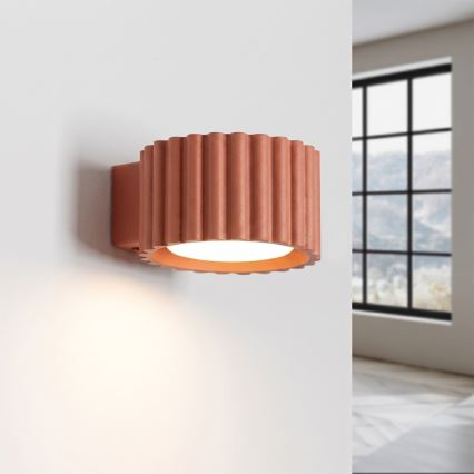 Væglampe AURA 1xGX53/10W/230V orange