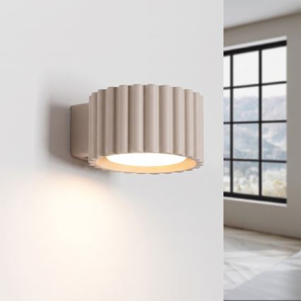 Væglampe AURA 1xGX53/10W/230V taupe