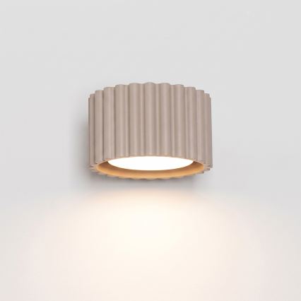 Væglampe AURA 1xGX53/10W/230V taupe