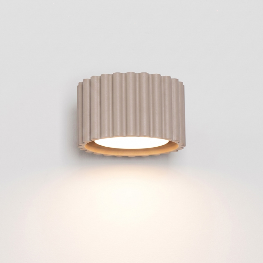Væglampe AURA 1xGX53/10W/230V taupe