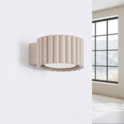 Væglampe AURA 1xGX53/10W/230V taupe