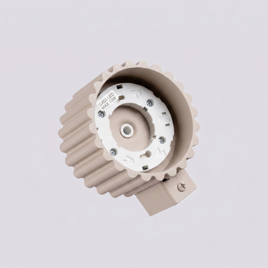 Væglampe AURA 1xGX53/10W/230V taupe